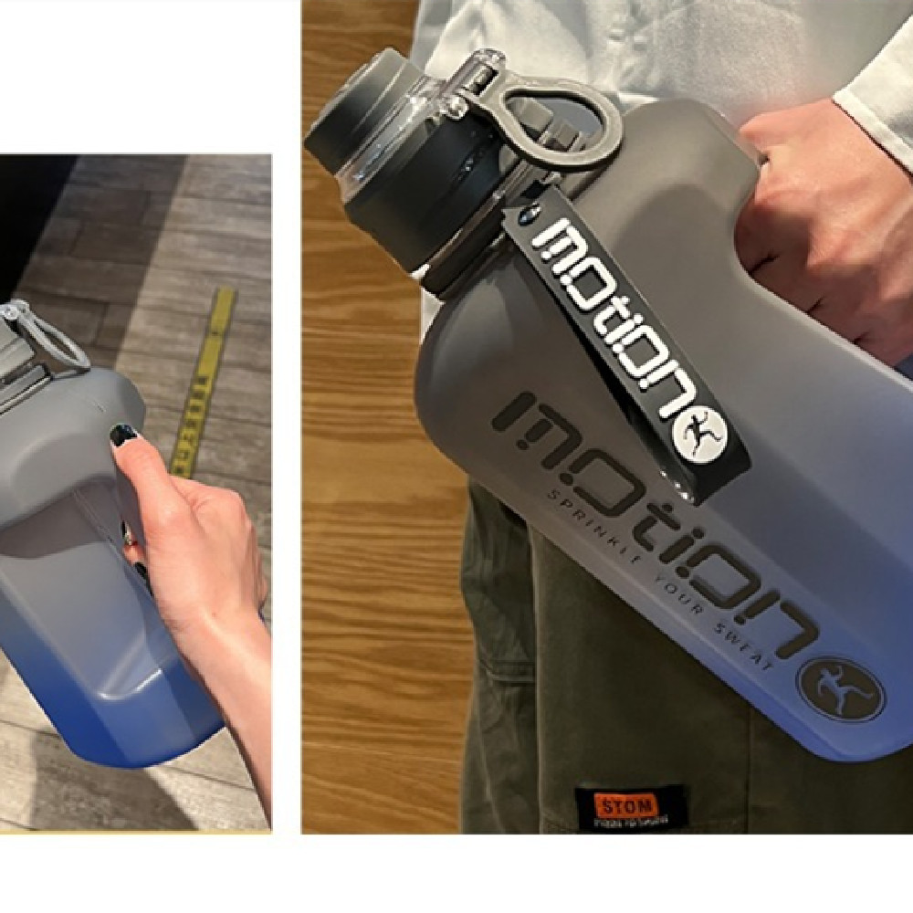 2000ml Large Water Bottle with Scale