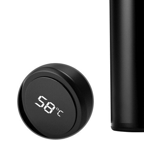 LED Temperature Display Thermos Bottle