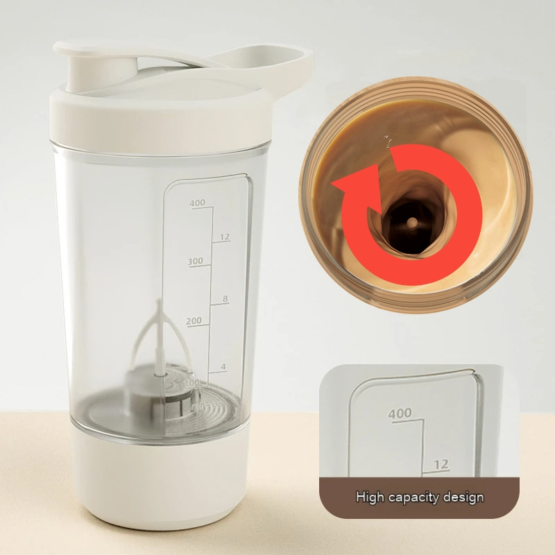 Electric Protein Shaker Bottle (400ml)