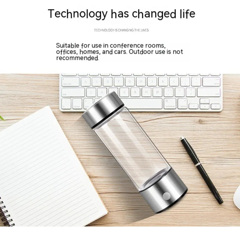 Portable Electric Hydrogen Water Bottle